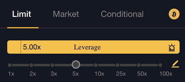 μόχλευση bybit