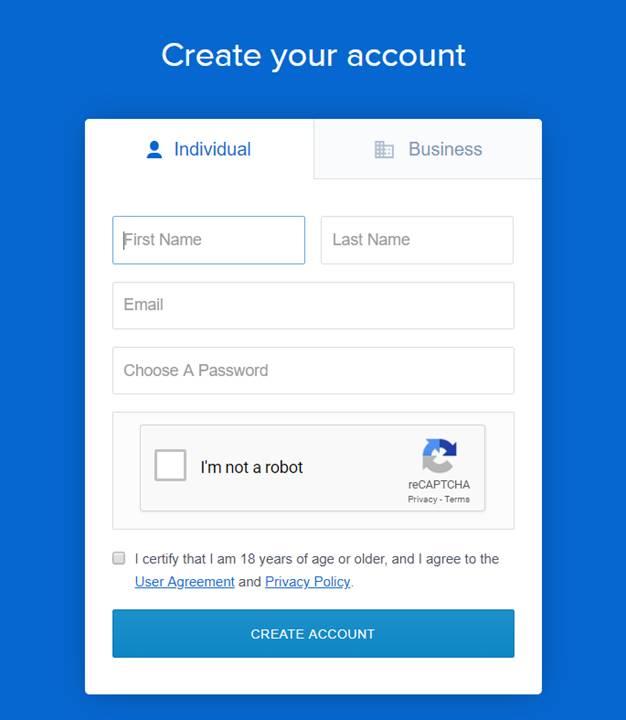 Compte Coinbase