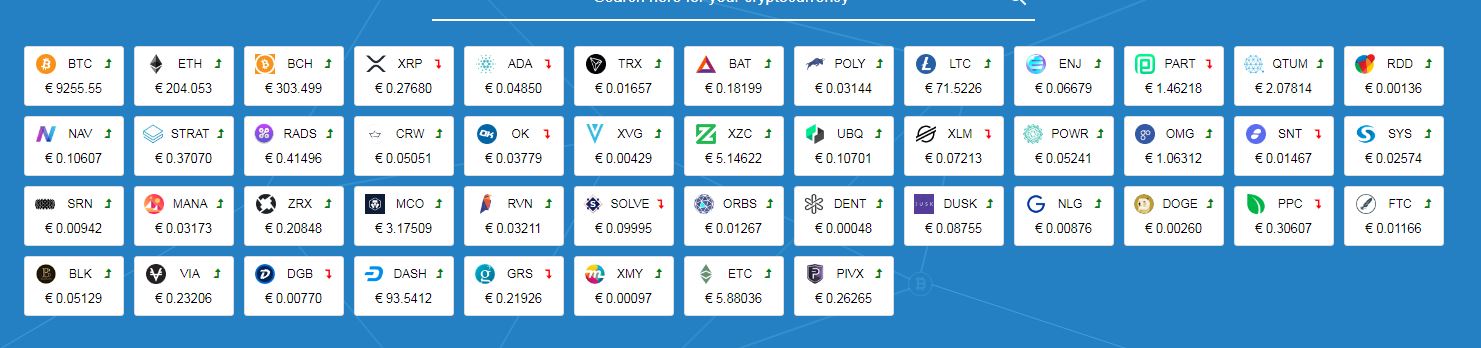 litebit.eu mendukung mata uang